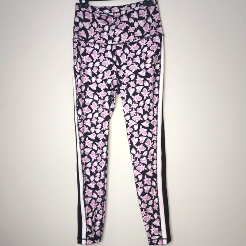 Zelos Impact Floral Printed High Waisted Leggings large